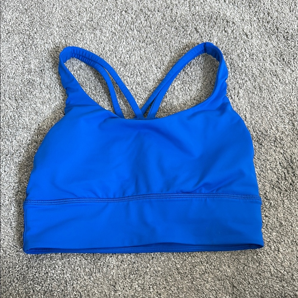 Lululemon Athletica Blue Sports Bra